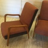 Paire fauteuil brésilien