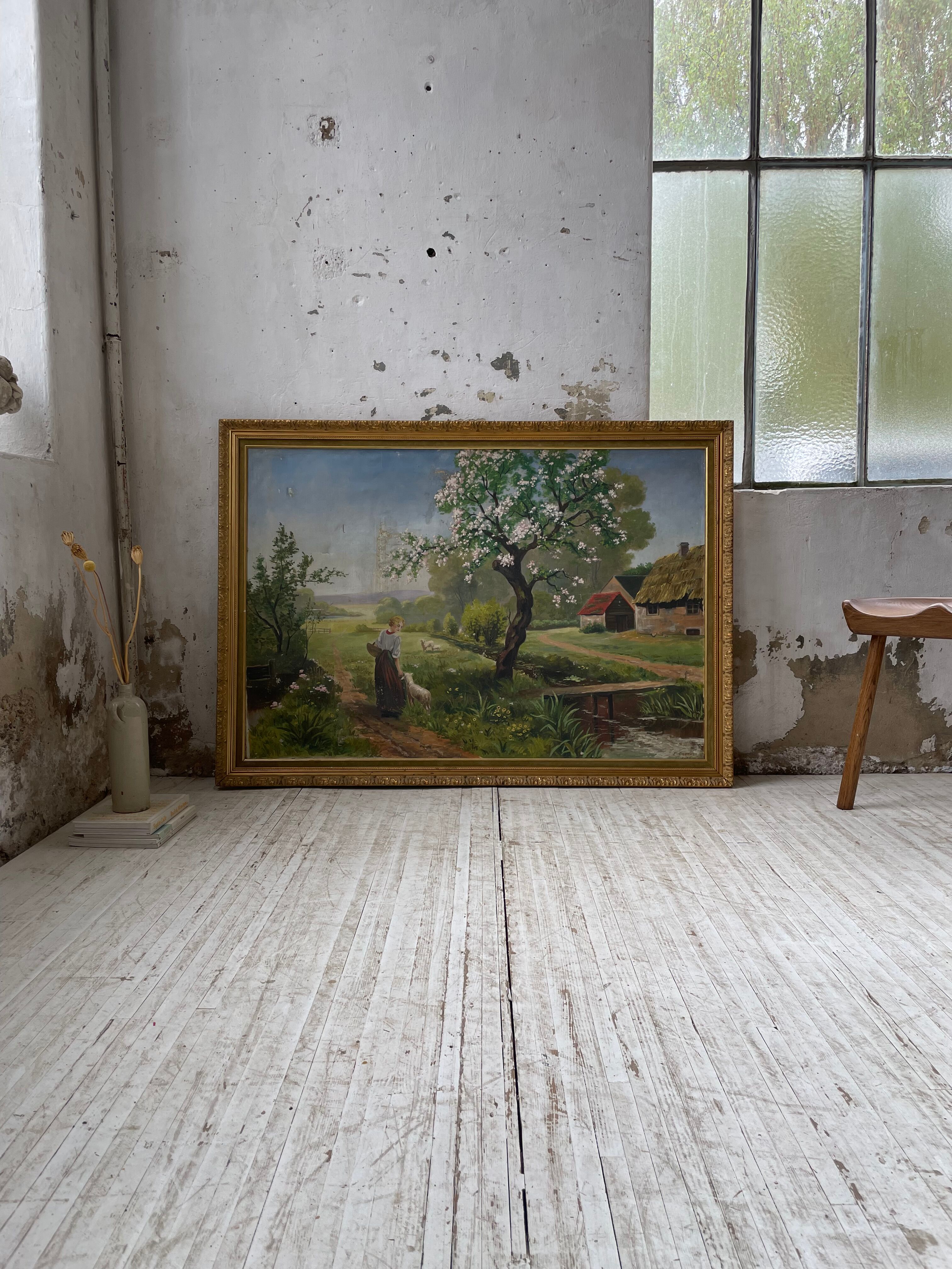 Oil painting canvas 1944 XL