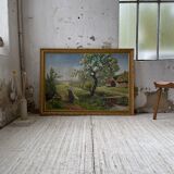 Oil painting canvas 1944 XL
