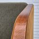 Années 1970, chaise longue scandinave, très bon état d'origine, style art déco.