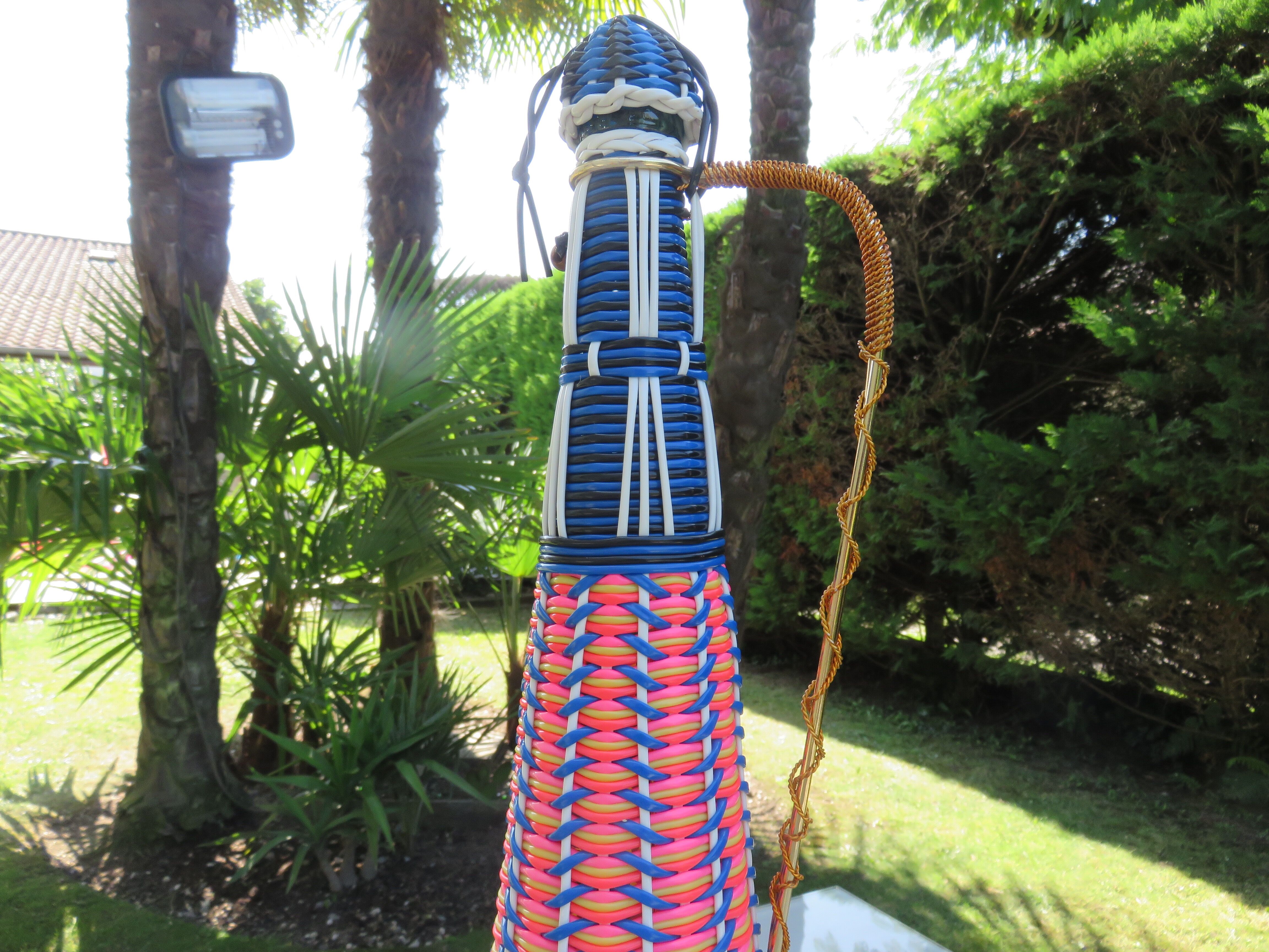 Bottle in scoubidou 50/60