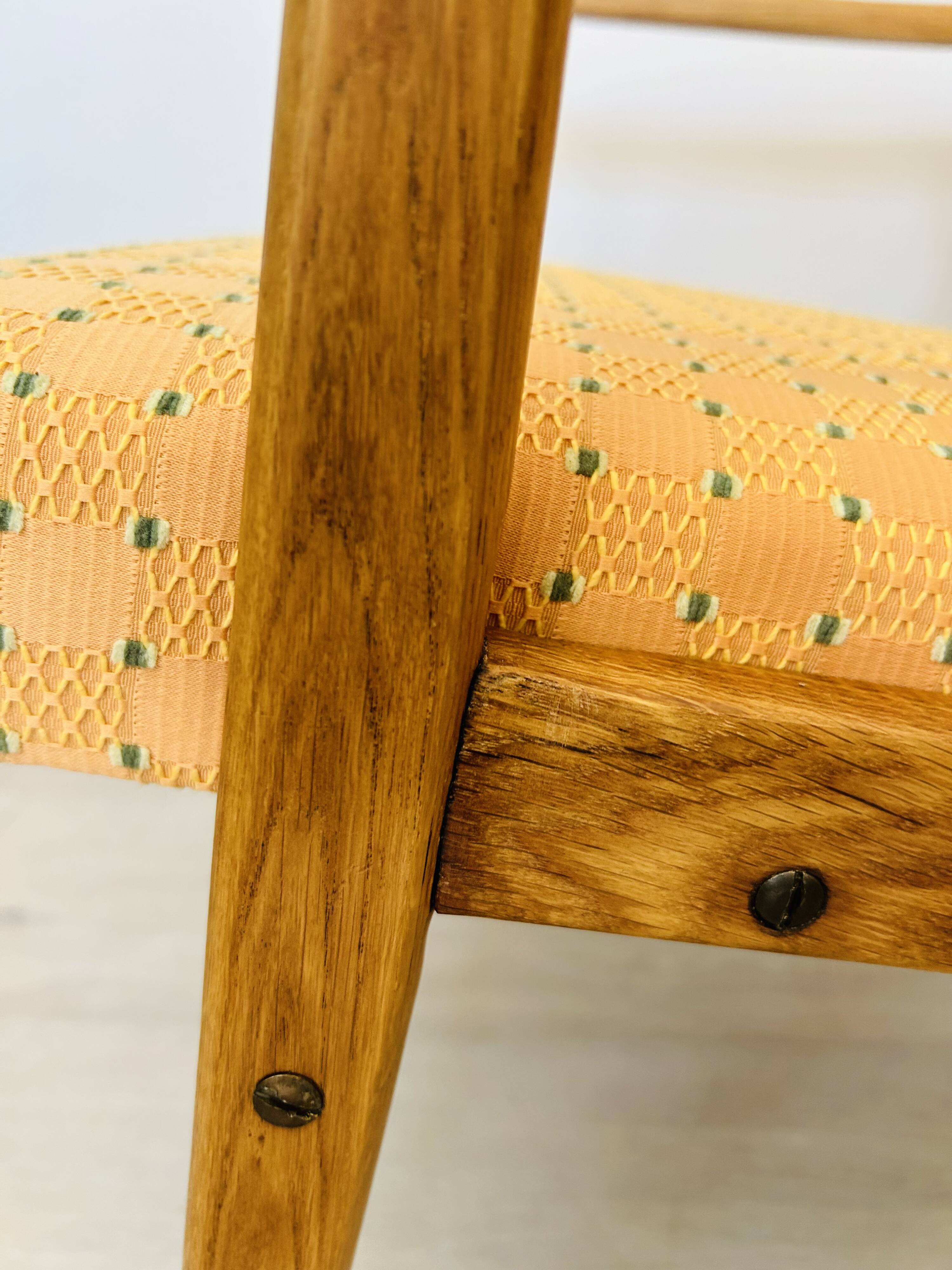 Vintage Lounge Armchair from Czechoslovakia 1960’s