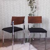 Chrome chairs