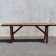 Banc de ferme en bois