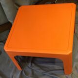 Coffee table basse orange Gilac n°1872 1970