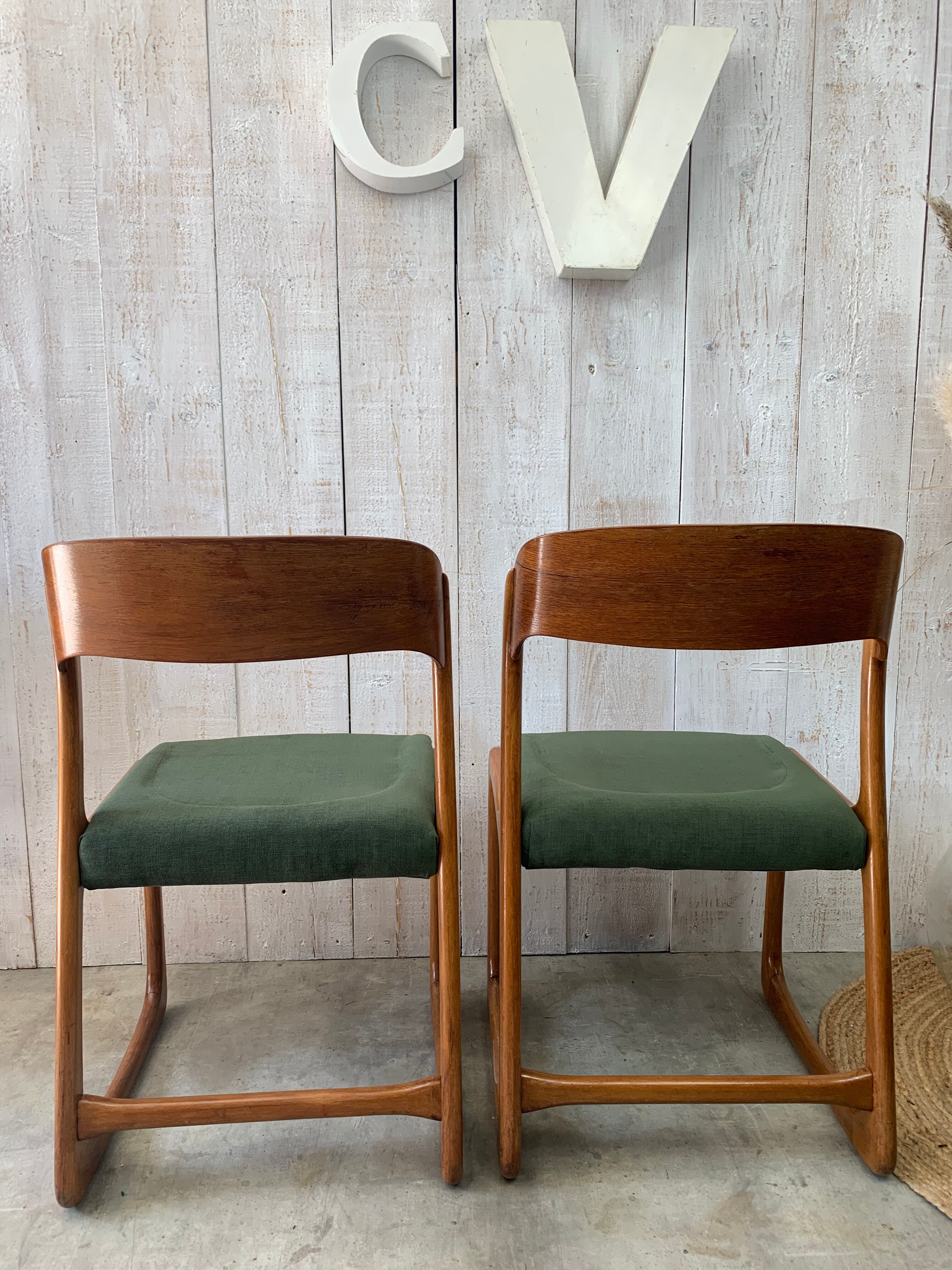 Pair of Baumann chairs