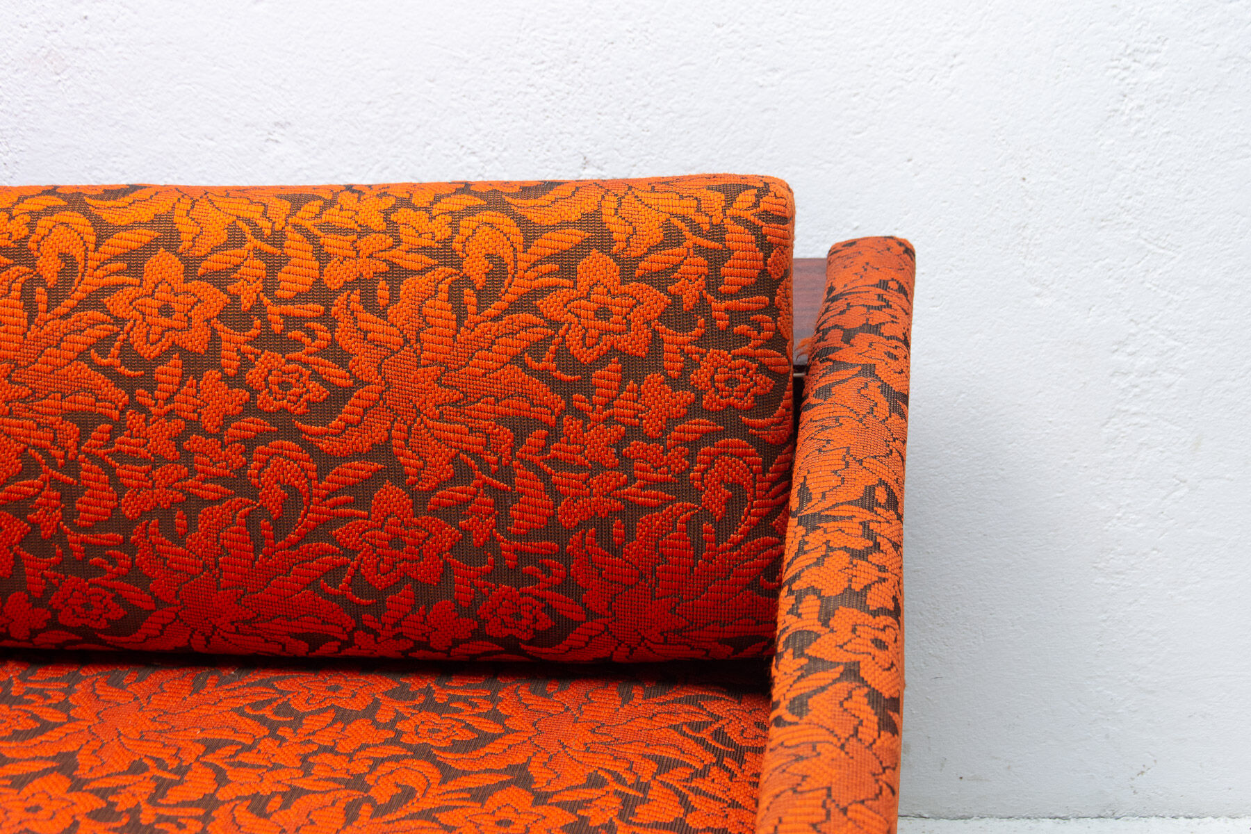 Canapé-lit pliant du milieu du siècle, années 1960, Tchécoslovaquie