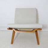 Pair Of Vintage Model S725 Beech Lounge Chairs By Dorothy & Paul Goble For Stag