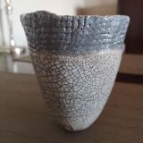 Cache-pot en céramique japonaise Raku