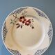 Set of 7 flat plates Digoin Sarreguemines, Barfleur model