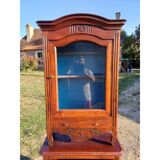19th century mahogany display cabinet