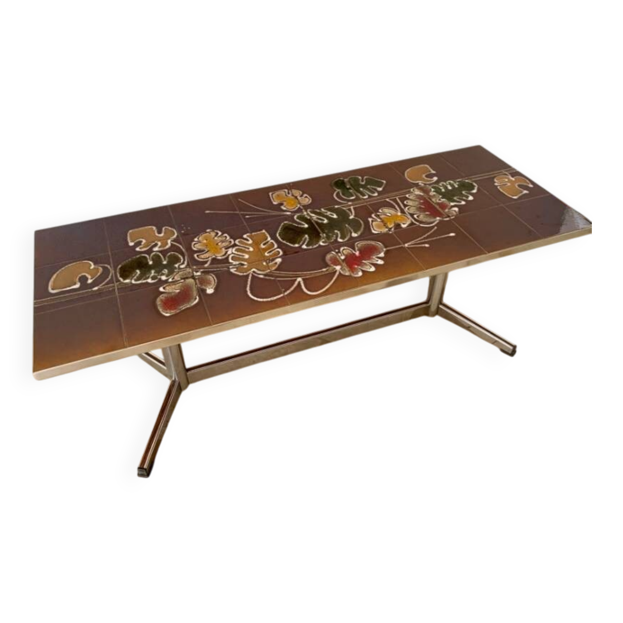 Vintage 70s ceramic coffee table