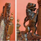 Neo-baroque armchair, circa 1880