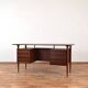 Mid-Century Polish Double-Sided Desk from Poznańskie Fabryki Mebli, 1960s.