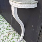 Console and mirror