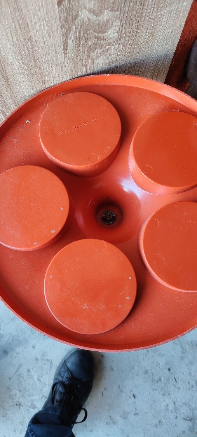 Deserted vintage mini bar