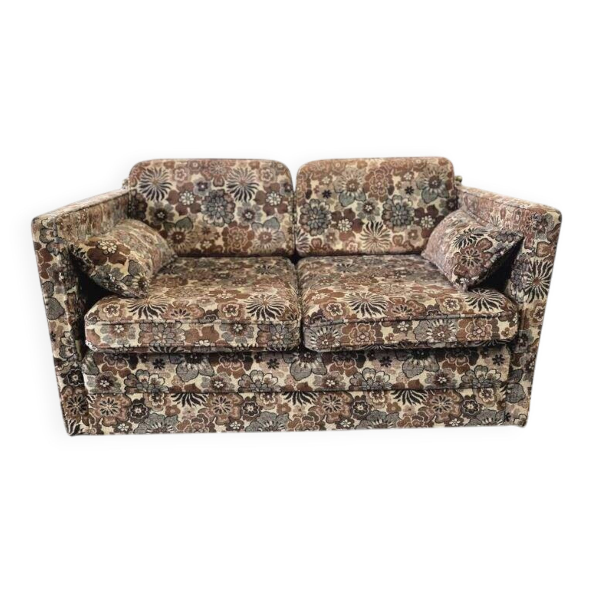 Canapé vintage des années 70 / canapé-lit / canapé