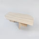 Table basse en travertin vintage
