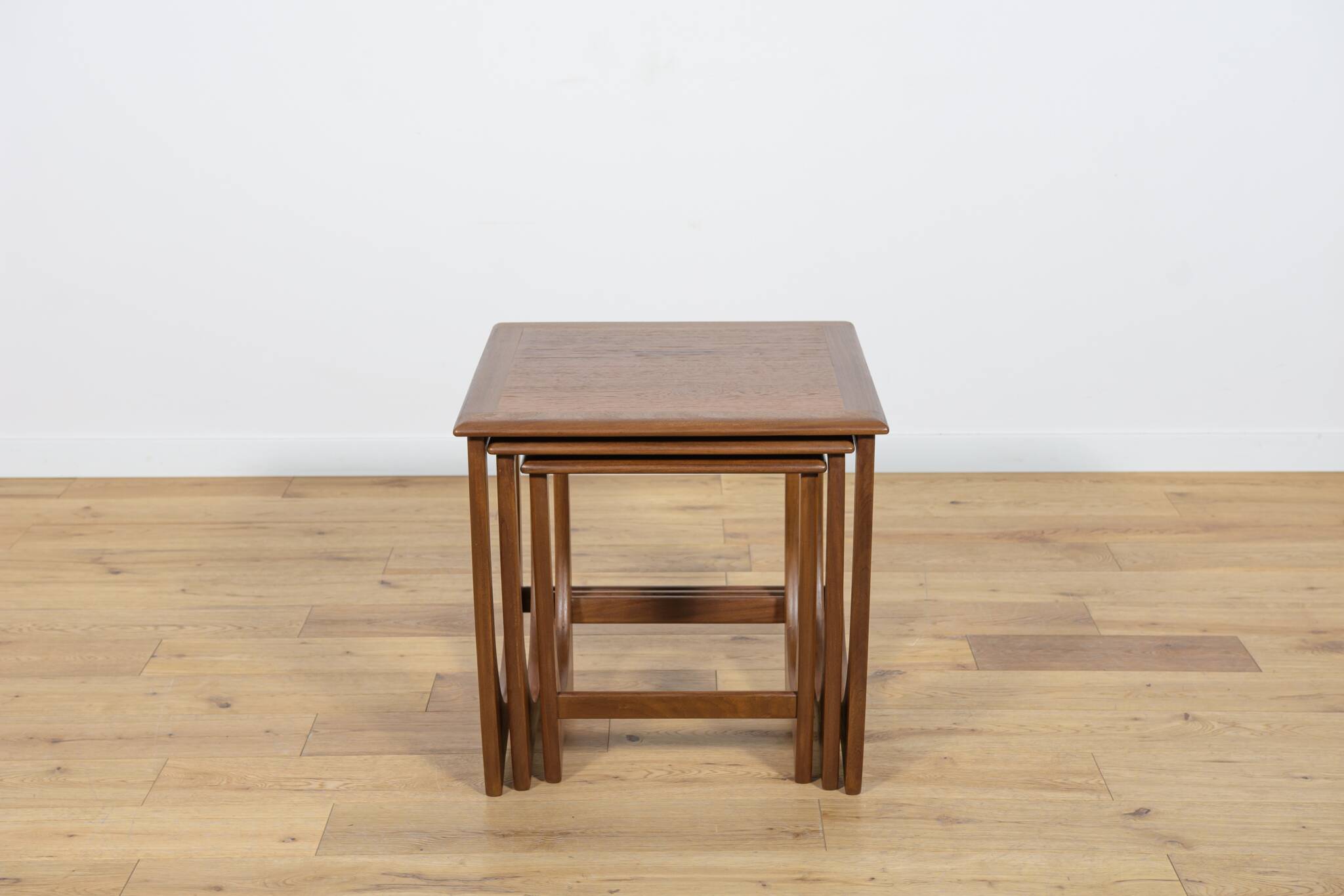 Mid-Century Teak Nesting Tables by V. Wilkins for G-Plan, 1970s, Set of 3