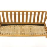 Scandinavian 3-seater oak sofa, Sweden, 1960