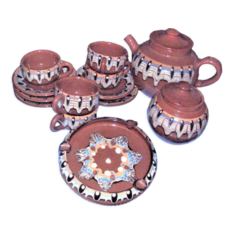 Bulgarian coffee service - 13 pieces