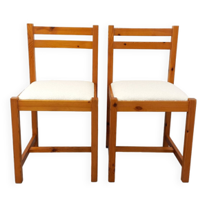 paire de chaises vintage