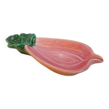 Radish dish in vallauris ceramic covain