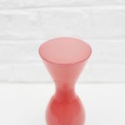 Vintage  pink opaline vase