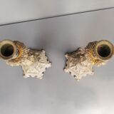 Pair of old candlesticks