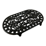 Black cast iron trivets