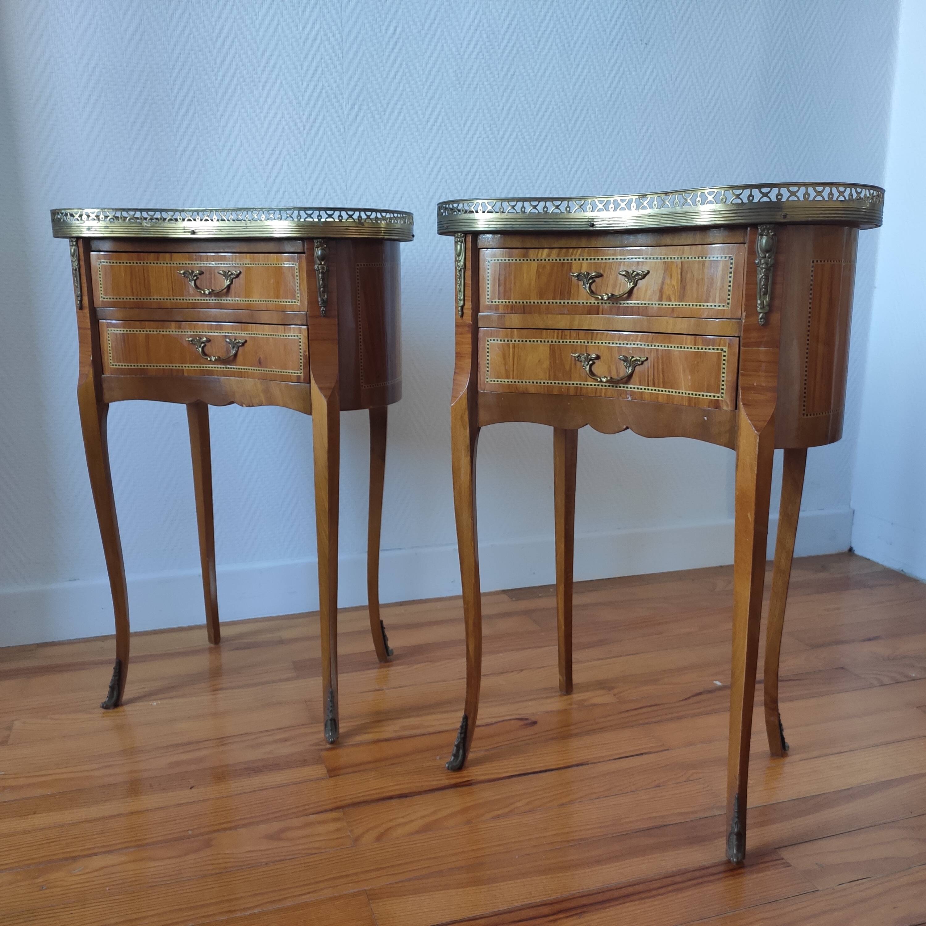 Pair of bedside tables