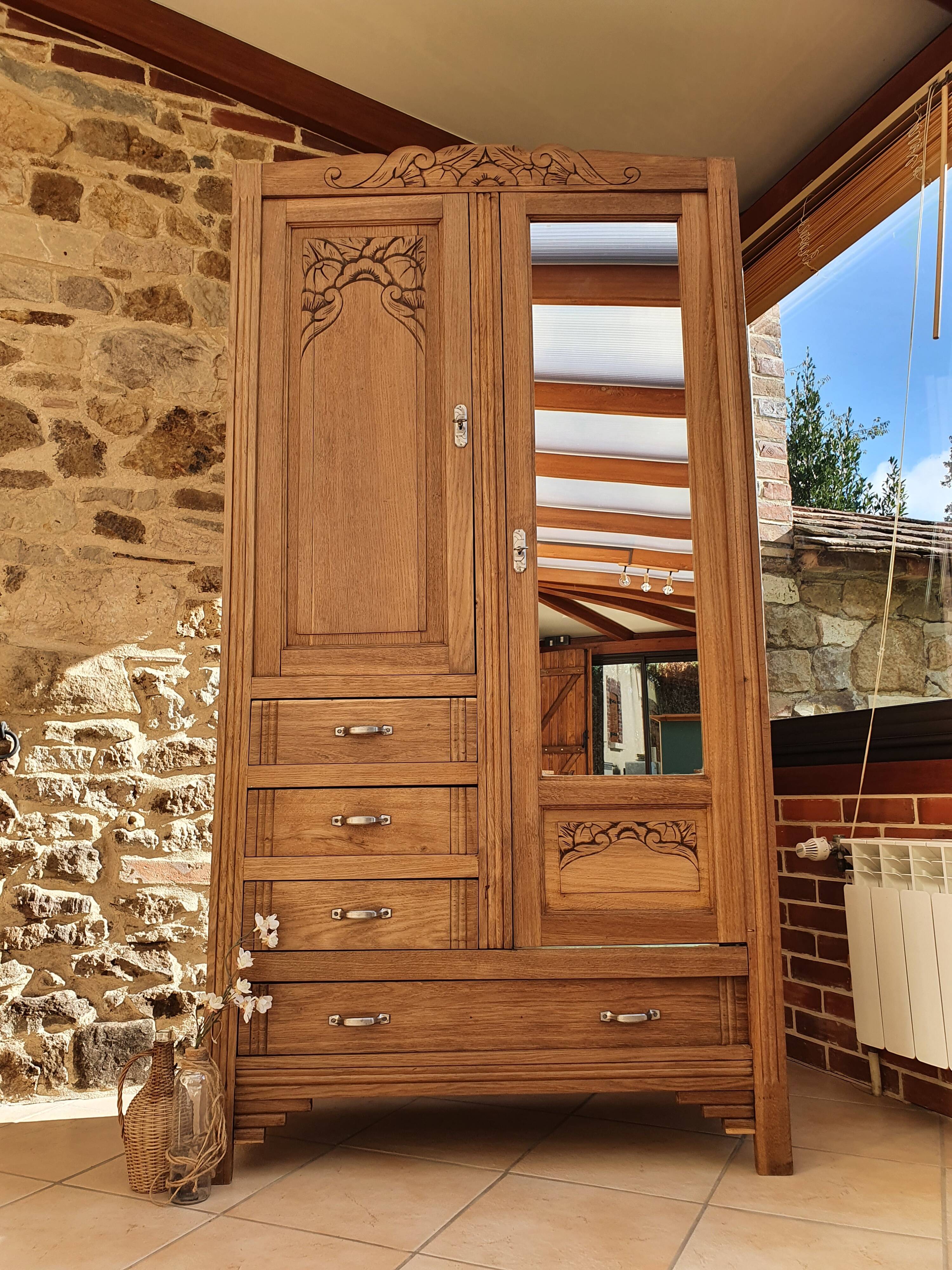 Art Deco Parisian wardrobe