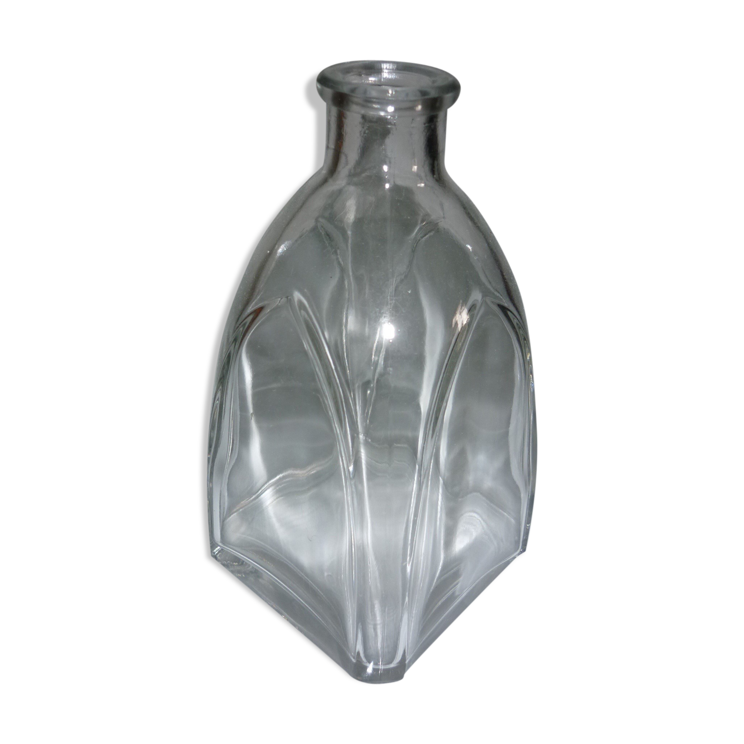 Modern square glass carafe