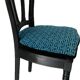 Pair of Baumann caned chairs