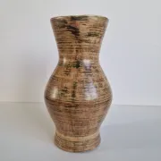 Vintage Saint-Clément ceramic pitcher / carafe - Guilloché decoration