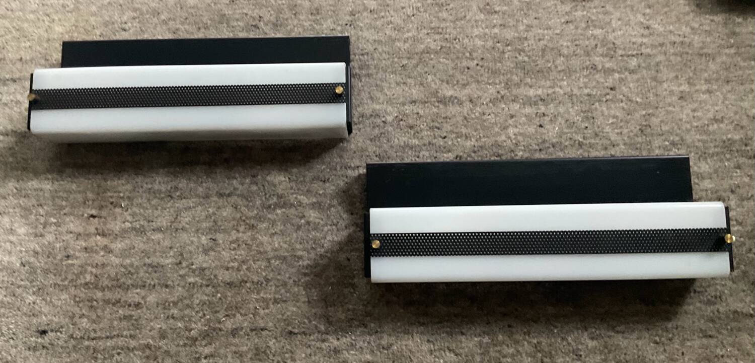 Pair of Niek Hiemstra wall lights from the 50s-60s