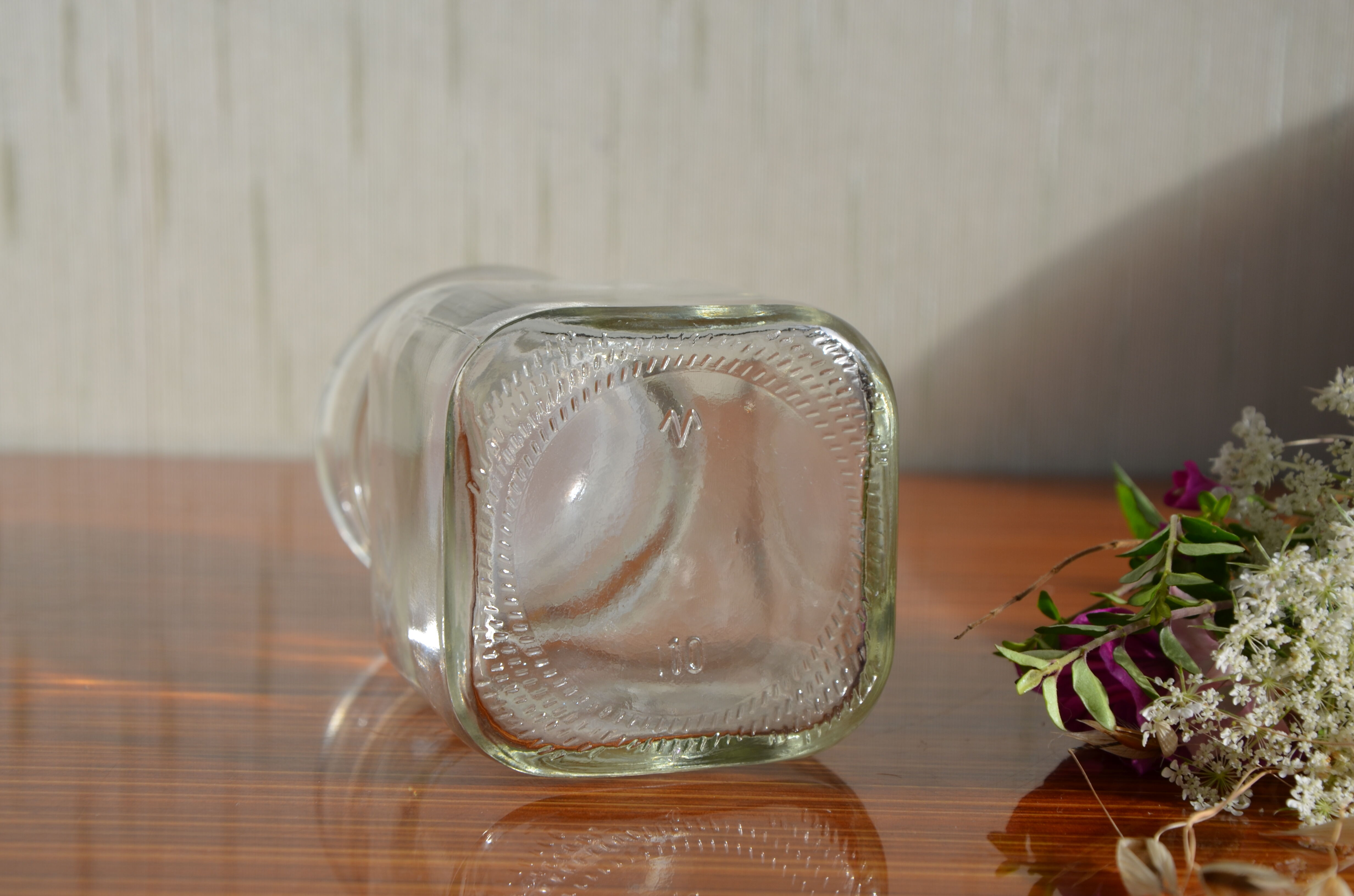 Apothecary transparent jar