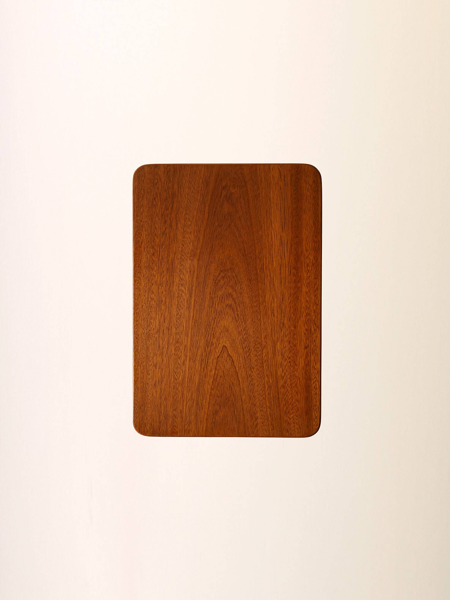 Table de chevet scandinave en teck et acajou des années 1950