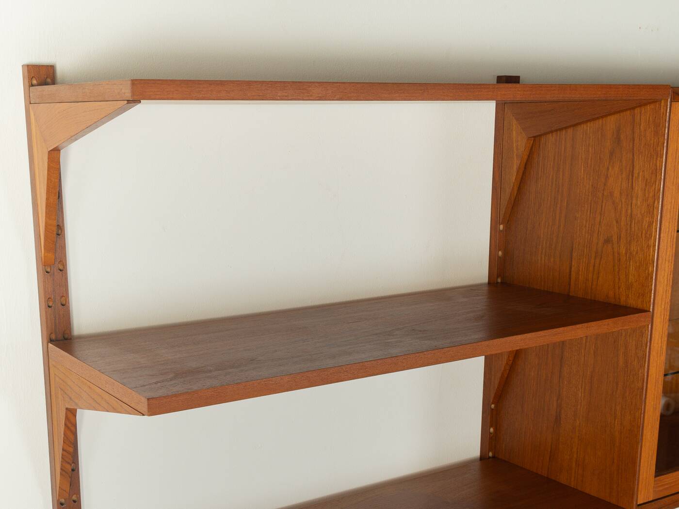 Cado | poul cadovius classic shelving system, 1960s, teak veneer