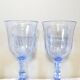 4 stemmed glasses