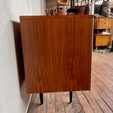 Vintage Scandinavian sideboard with gray legs