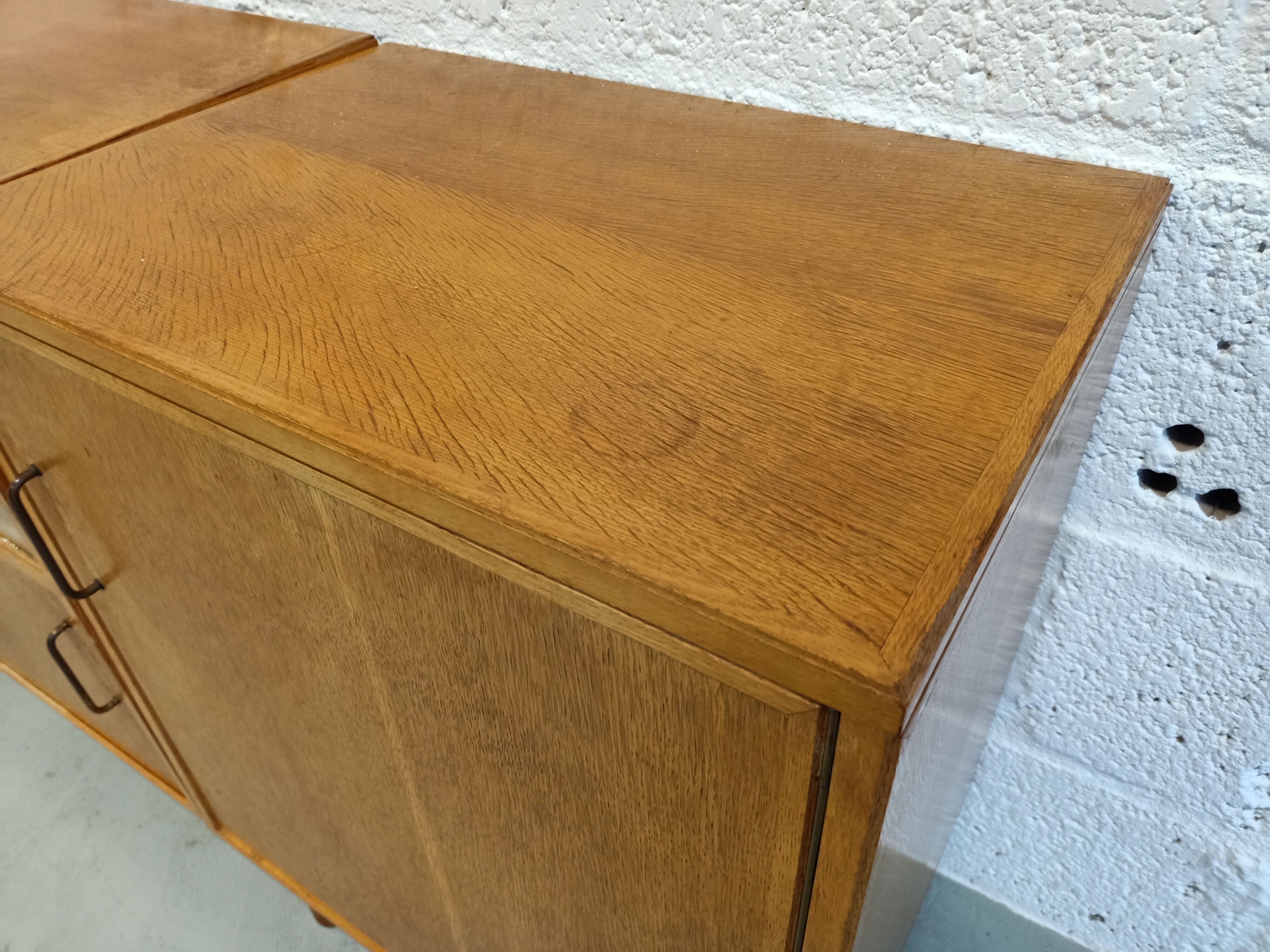 Dutch sicdeboard in 3 parts, 1950's