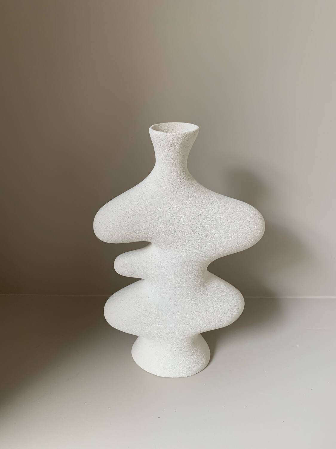 White vase