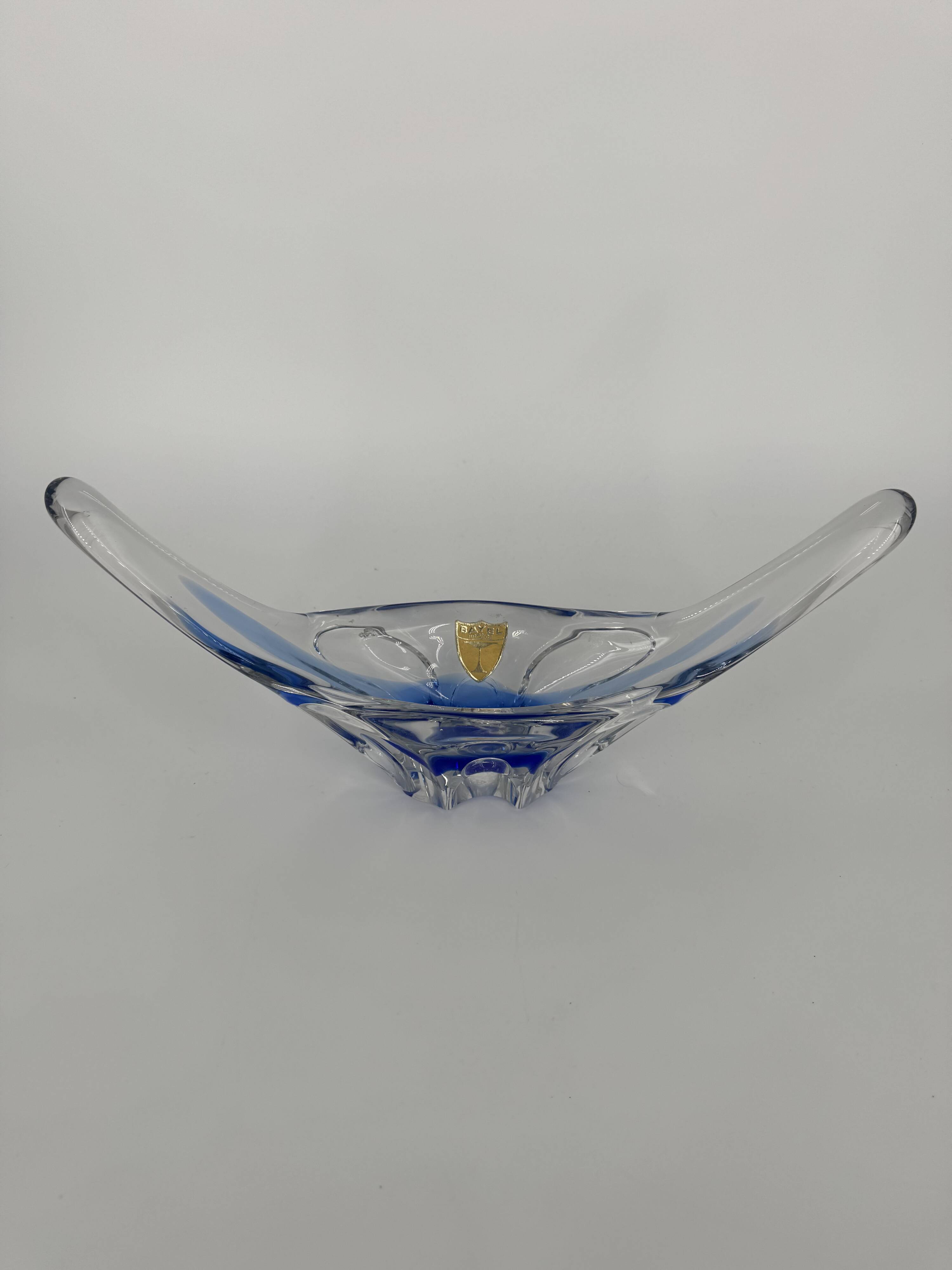 Stamped Bayel Glass Empty Pocket Cup