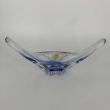 Coupe Vide-poche  en verre de Bayel estampillée