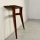 Italian Midcentury Console In Mahogany And Marble