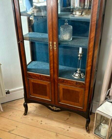 Louis XV style display cabinet