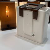 Set of 8 space age plexiglass wall lights - space age wall light 1960