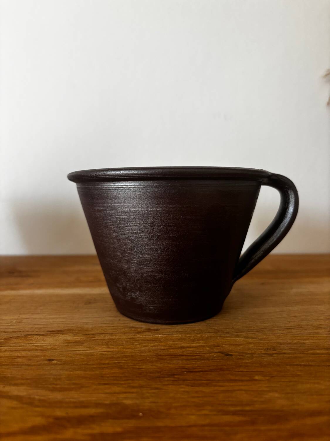 Set of two stoneware mugs Turgis Calvados