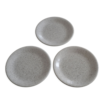 Set of 3 dessert plates Quadrifoglio